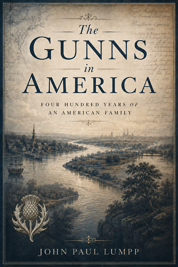 The Gunns in America — book cover